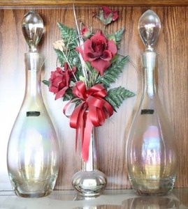 lot 41 image: Toscany Hand-Blown Romania Decanter 15 Set