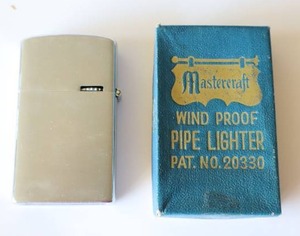 lot 51 image: Mastercraft Wind Proof Pipe Lighter Pat. No. 20330