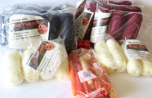 lot 53 image: Mill End 100% Acrylic Yarn Made in USA for Woolworth