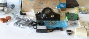 lot 55 image: 4 ft Spotlight, Light Bulbs, Electric Supplies