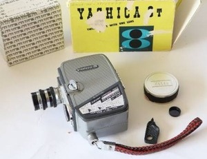 lot 64 image: Vintage Yashica 8T Video Camera By Yashima Optical Ind. Co.