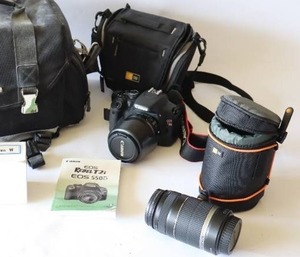 lot 65 image: Canon EOS Rebel T2i 550D Camera, Lens, Accessories Etc.