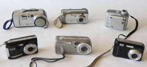 lot 74 image: Assorted Digital Cameras