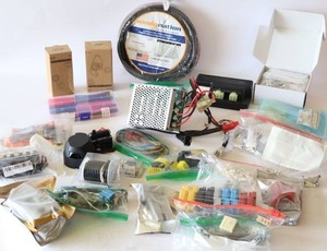 lot 84 image: TechniciansComputer Boards, Cords, Pin Plugs Etc