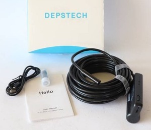 lot 86 image: DEPSTECH Wireless Endoscope IP67 Waterproof Standard Adjustable LEDs