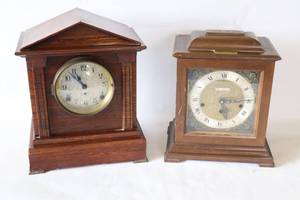 lot 105 image: Seth Thomas Vintage Mantel Clocks