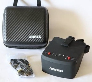 lot 116 image: ARRIS EV800D 5inch 5.8g HD DVR 800 x 480 FPV Goggles w Receiver Built-in Battery