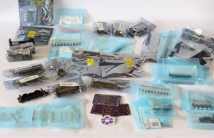 lot 127 image: Osh Park Perfect Purple PCBs Digital Clock Components Boards DIGI Key Etc