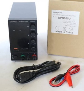 lot 152 image: Wanptek Lab DPS605U 0-60V 5A Adjustable Switch DC Power Supply 4 Digits 110V