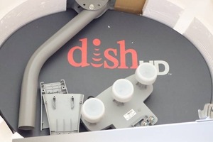 lot 162 image: Satellite DISH HD LNB Portable RV Camping Tailgating...