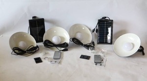 lot 166 image: Solar Powered Panels Lights Gadgets Etc...