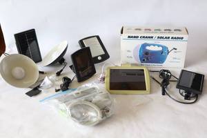 lot 168 image: Solar Powered Panels Gadgets Etc...