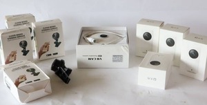 lot 216 image: (4) Wyze Cam 1080p PanTiltZoom Wi-Fi Indoor Smart Home Camera wNight Vision, 3D Panoramic Camera VR Cam, (4) WiFi Security Cam Etc