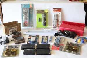 lot 260 image: Miscellaneous Accessories Sunglasses Remote Controls Hardware Etc