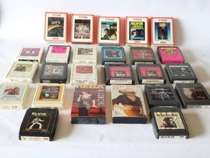 lot 272 image: Vintage 8-Track Tape Music CollectionElvis, Barry Manilow, Mac Davis, Willie Nelson, Kenny Rogers, The Deutchmeisters, Sony & Cher Etc.