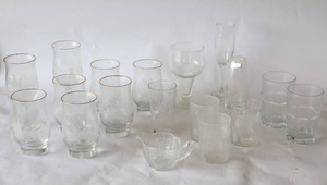 lot 302 image: Assorted Themed Drinkware Etc