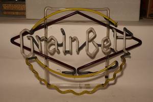 lot 12 image: Vintage Grain Belt Beer Neon Tubing Only Original Glass wNo Known Cracks
