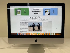 lot 56 image: Late 2013 21.5 Apple iMac Desktop Computer