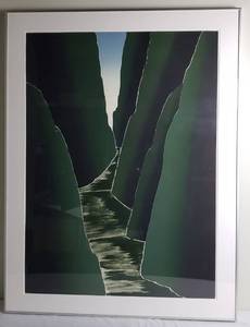 lot 3 image: Daniel Joshua Goldstein - Green Canyon (1979) Signed & Numbered