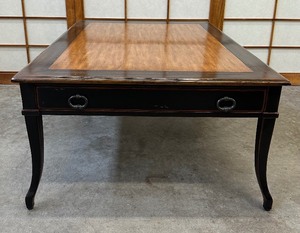 lot 23 image: Theodore Alexander Coffee Table with Two Drawers