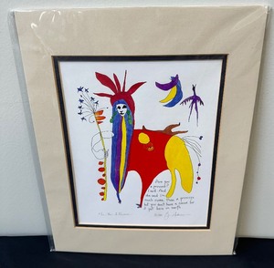 lot 98 image: Brian Andreas More Than A Princess Print (1993)