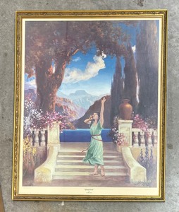 lot 106A image: Diana Framed Print by R. Atkinson Fox
