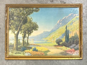 lot 22A image: Perfect Day Framed Print by R. Atkinson Fox