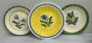 lot 53A image: Three Vintage Stangl Pottery Platters