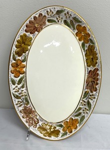 lot 98A image: Vintage Stangl Pottery Inspirational Pattern Platter