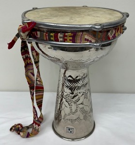 lot 123 image: World Beat Percussion Turkish Doumbek