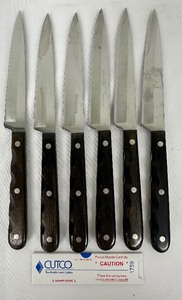 lot 125 image: Cutco Knives - Lot of 6