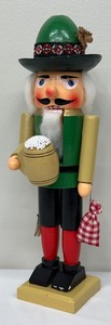 lot 172 image: Nutcracker 15 German Bavaria Man Holding a Beer Stein