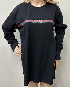 lot 101A image: Gucci Long Sleve 100% Cotton T-Shirt
