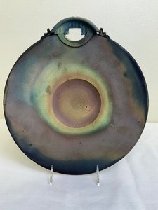 lot 236 image: Raku Pottery Decorative Plate