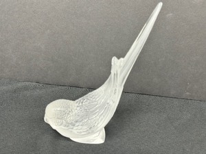 lot 239 image: Lalique Crystal Bird