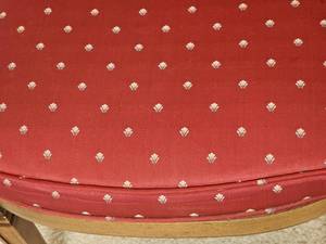 lot 115 image: Louis XVI Cane-Back Accent Chair