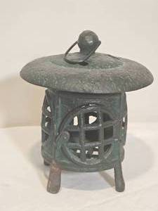 lot 79 image: Japanese Cast Iron Lantern