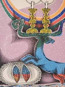 lot 13 image: ARTISTS PROOF SIGNED Pinchas Shaar - Fine Art Judaica Print - Jewish Holidays #4