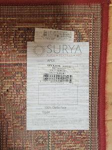 lot 67 image: Surya Egyptian Oriental Mat Rug - Apex - 20 x 31