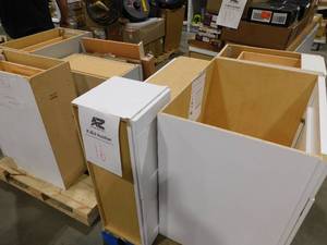 lot 16 image: KITCHEN CABINET LOT OF 7