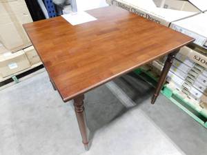 lot 49 image: WINSOME WOOD Mornay Walnut Dining Table