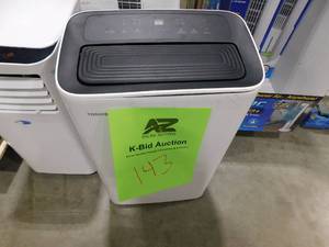lot 143 image: Toshiba 6,000 BTU (10,000 BTU ASHRAE) 115-Volt Smart Wi-Fi Portable Air Conditioner for upto 250 sq. ft.