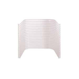 lot 120 image: SHAPE PRODUCTS 50 in. W x 36 in. D x 48 in. H White Steel Egress Window Well