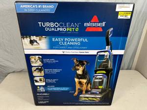 Brand New Bissell Turboclean DualPro Pet Carpet Cleaner