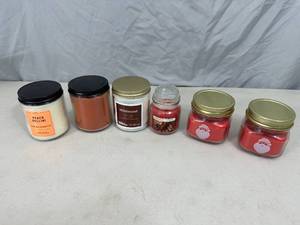 6 New Candles - Including White Barn