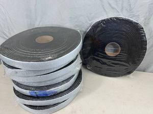 8 New Large Rolls of Foam Weatherstripping