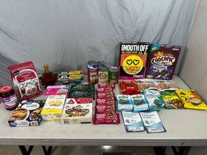 Large Lot of Food and Snacks