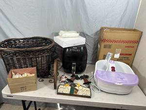 Foot Bath, Air Fryer, Home Decor, and More
