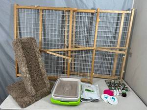 Baby  Pet Gates, New Wheat Grass Kit, Cat Scratcher, Dental Chews, and More