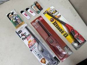 9 New Assorted Lighters